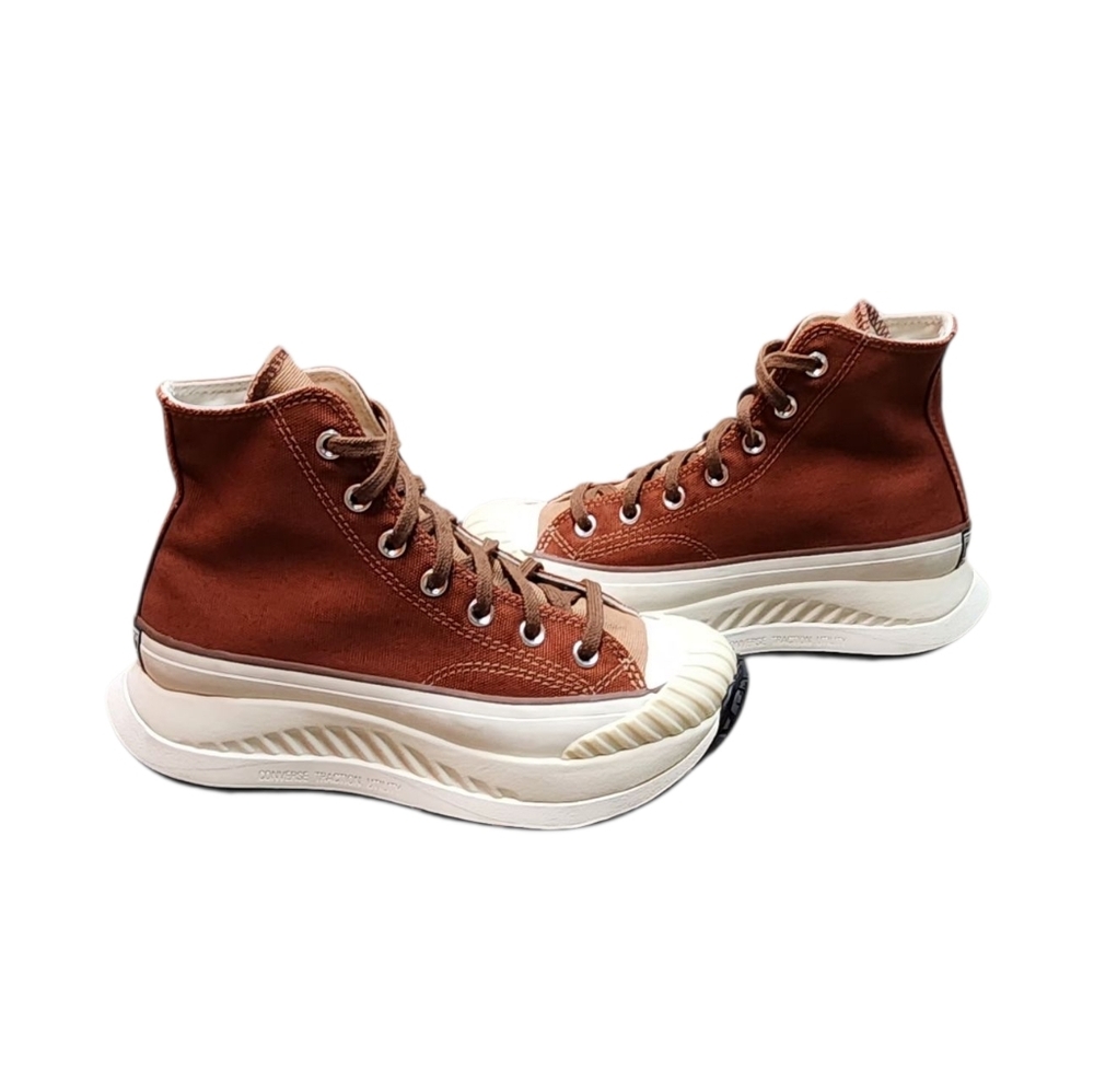 Converse High-Top Sneakers in Burnt Orange NWOB - Picture 3 of 7